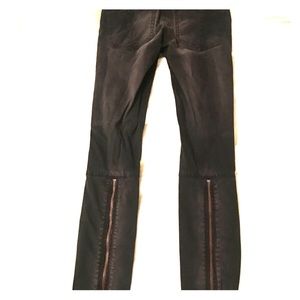 Free people black skinny jeans
